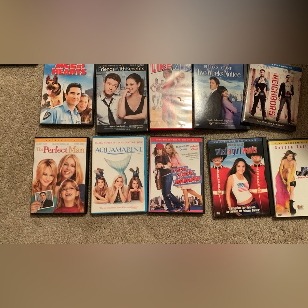 DVDs and Blu-ray dvd.